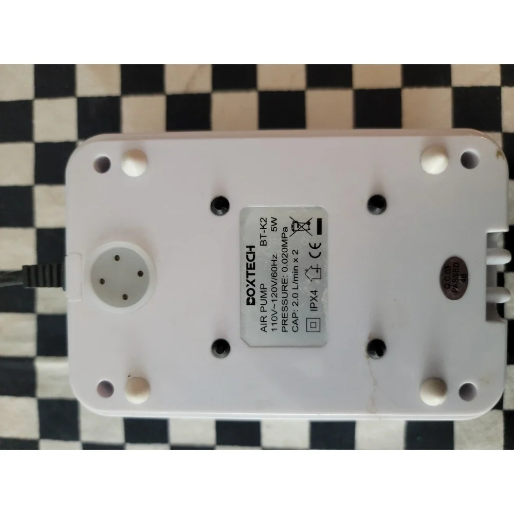 Doxtech BT-K2‎ Air Pump Aquarium Hydroponics Fish Tank Adjustable